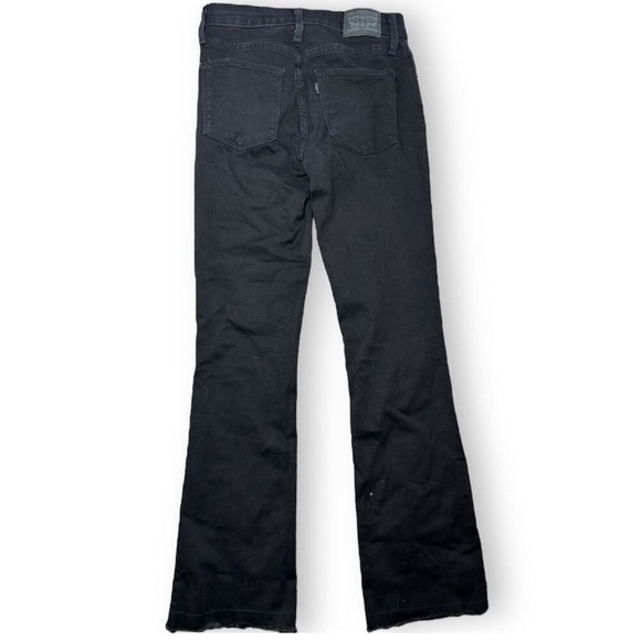 Levi's High Rise Bootcut Raw Hem Jeans  size 27 - Picture 9 of 9